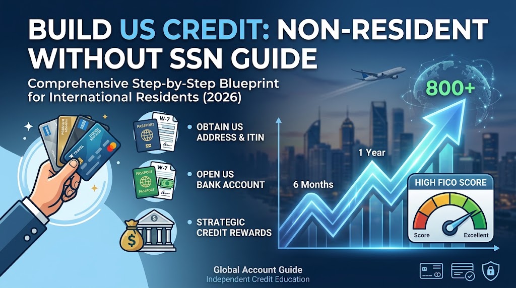 build us credit non resident without ssn guide